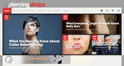 Desktop Screenshot of piercing-shops.net
