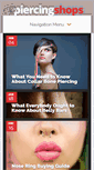 Mobile Screenshot of piercing-shops.net