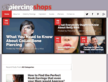 Tablet Screenshot of piercing-shops.net